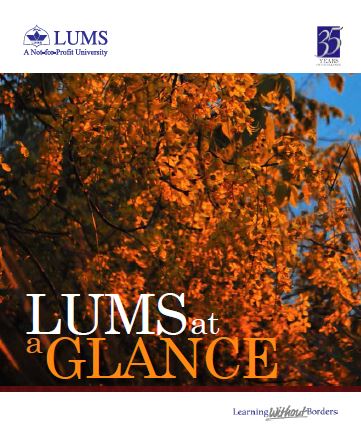  LUMS at a Glance 2021-22