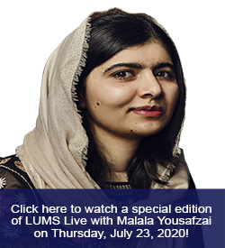 Malala on LUMS Live