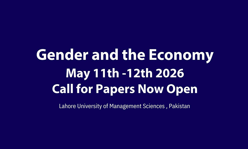 Be a part of the LUMS Economics Conference 2026