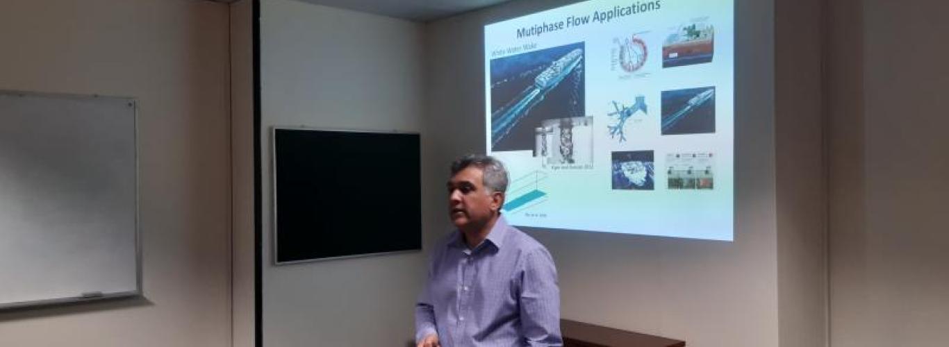 Talk held on Direct Numerical Simulation of Multiphase Flow at SBASSE