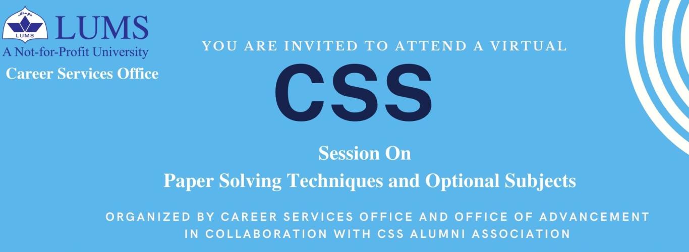 lums css mentorship