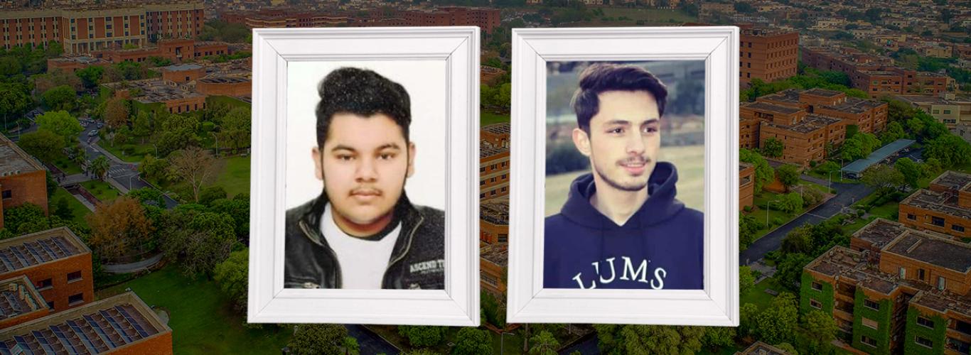 LUMS Student Council Holds Memorial Ceremony for Muhammad Asad Khalid and Hamas Habib