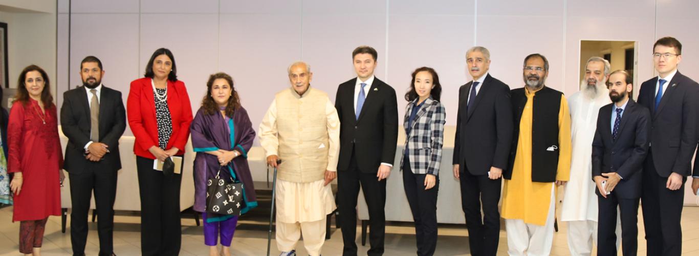 Ambassador of Kazakhstan Visits LUMS to Foster Future Collaborations