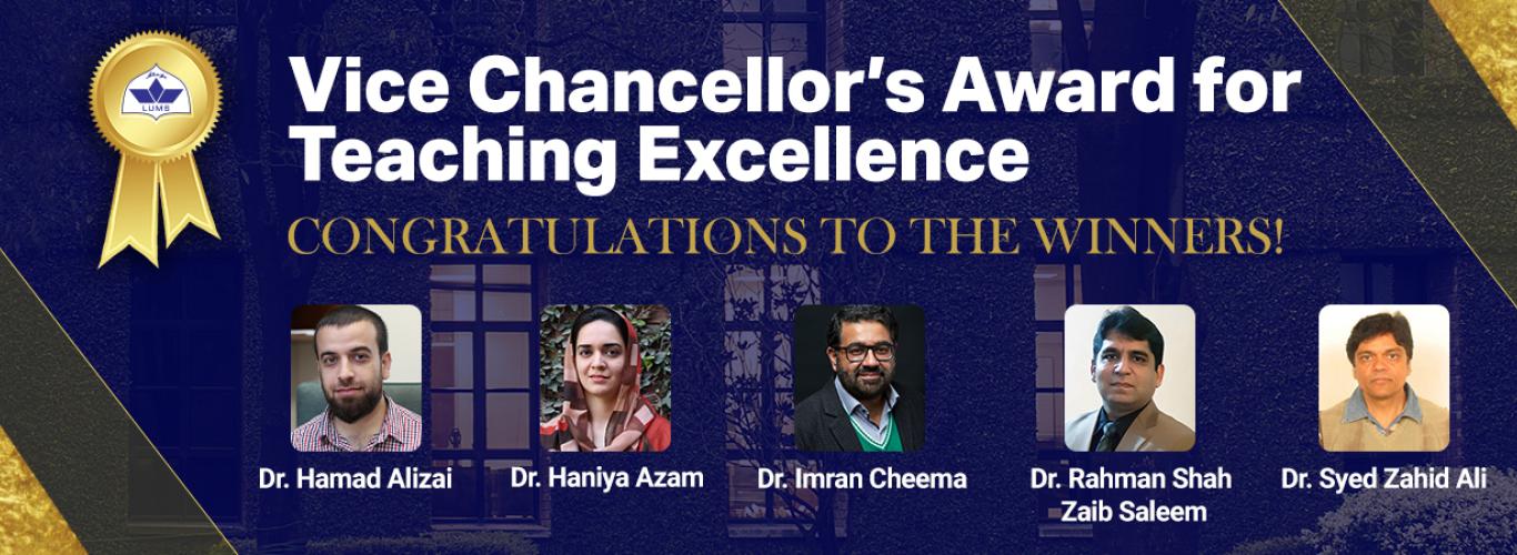 Celebrating Teaching Excellence at LUMS 