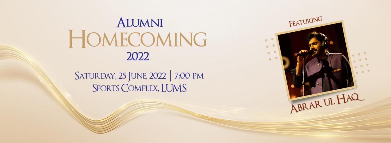 Join us at the Alumni Homecoming 2022!