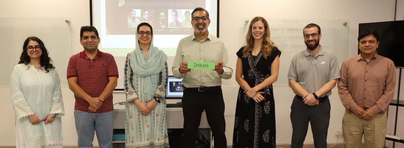 LUMS Hosts Retreat to Celebrate VC Teaching Excellence Award Winners