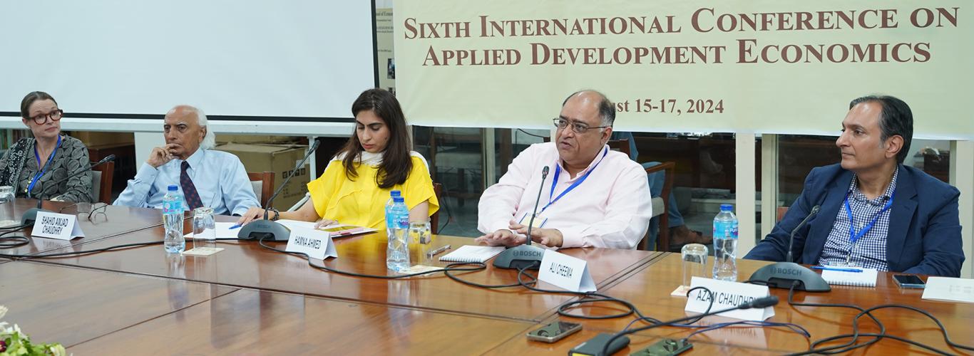 VC LUMS Leads Panel Discussion on Governance at the Sixth International Conference on Applied Development Economics