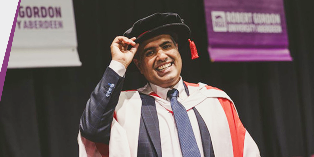  Alumnus Arsalan Ijaz Anwer (BSc 2002) Honoured by Robert Gordon University for Leadership in International Business