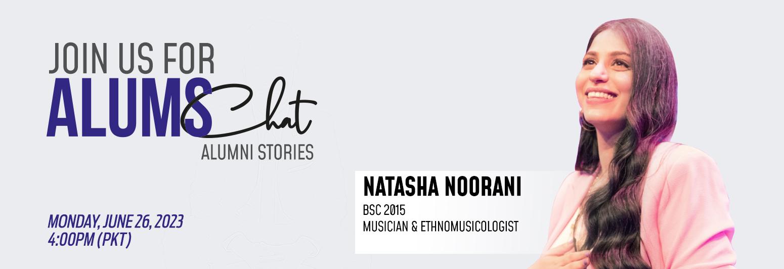 ALUMS Chat Episode 11 with Natasha Noorani 