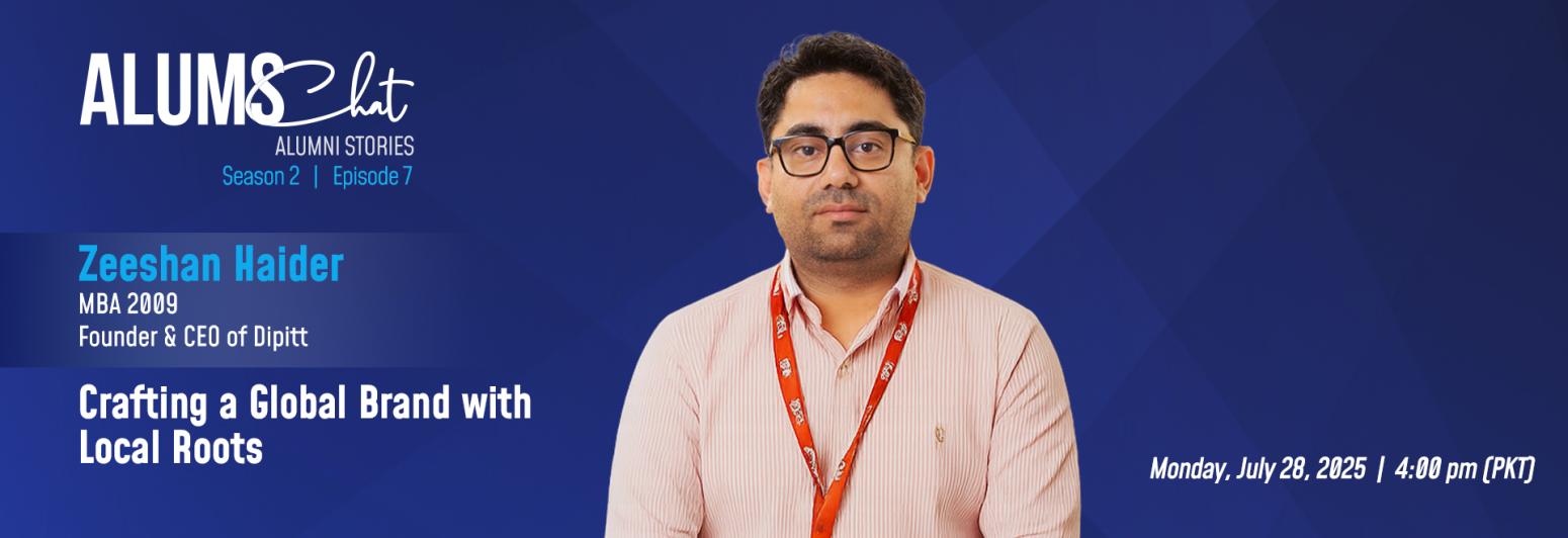 ALUMS Chat: Zeeshan Haider on Crafting a Global Brand with Local Roots