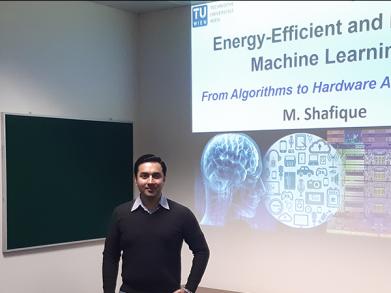 Department of Electrical Engineering Holds Talk on Energy-Efficient and Robust Machine Learning