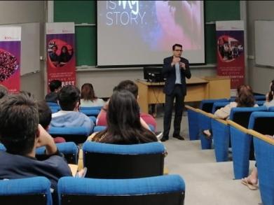 Director HR Coca Cola Içecek Holds an Interactive Session with LUMS Students