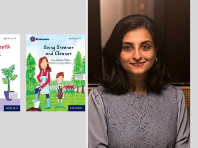 Not many people choose to be authors for children’s books but Aslam decided to write a book for children. She was motivated to write her first book, Lost and Found for her son, Eisa when he was about 5 years old.