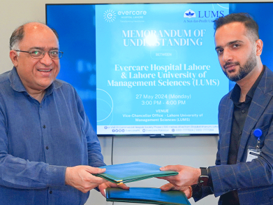 LUMS Collaborates with Evercare Hospital to Advance Healthcare Services in Pakistan