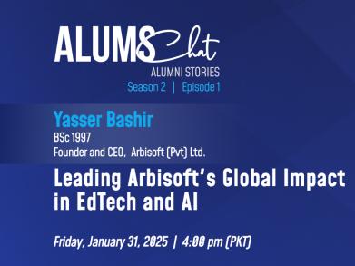 ALUMS Chat with Yasser Bashir 