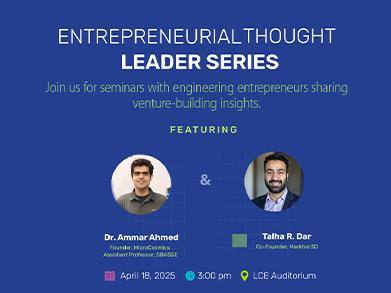 Entrepreneurial Thought Leader Series!