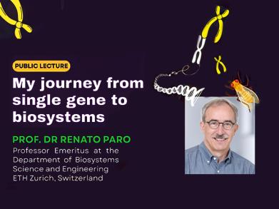 My Journey From Single Gene to Biosystems: Prof. Dr. Renato Paro 